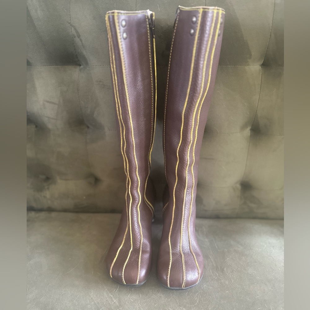 Fluevog brown Minstrel Adante Boots
